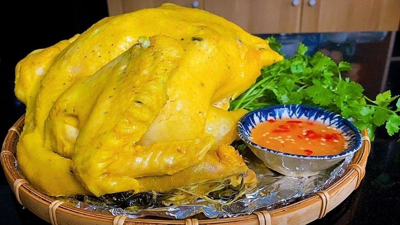 Gà ủ muối thành phẩm