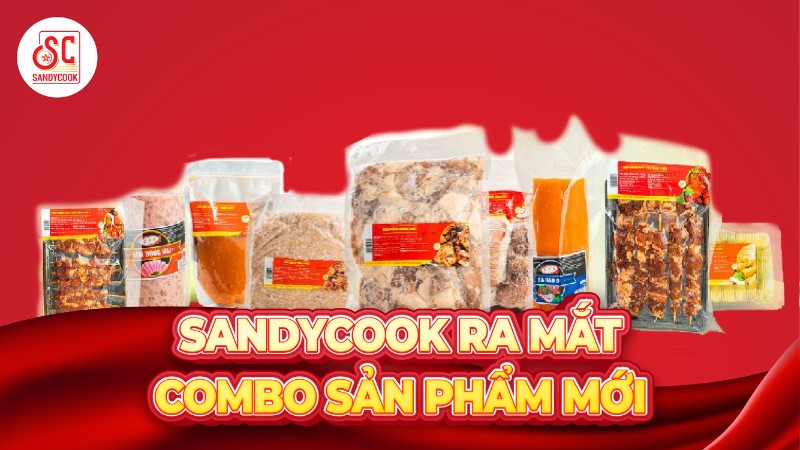 [Thông báo] Chào tháng 3 - Sandycook ra mắt combo sản phẩm tiện lợi mới