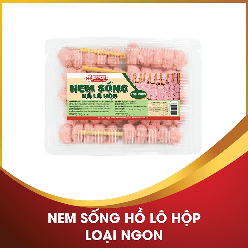 Nem Sống Hồ Lô Hộp Loại Ngon