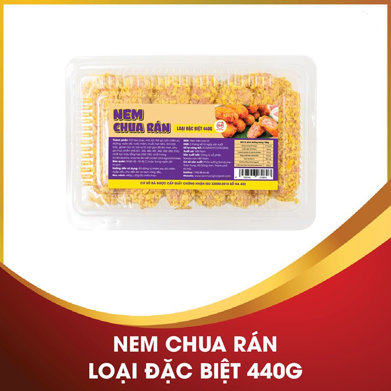 Nem Chua Rán Loại đặc Biệt 440g