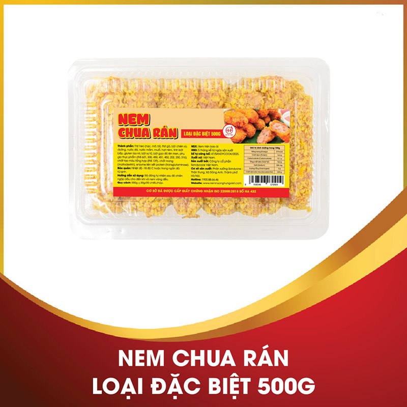 Nem Chua Rán Loại đặc Biệt 500g
