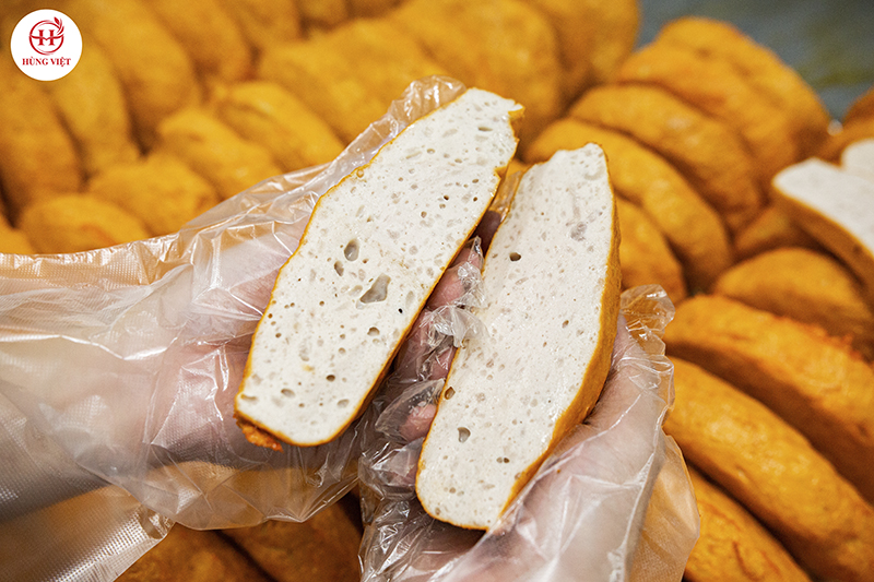 Chả mỡ chiên thơm ngon tại SandyCook.